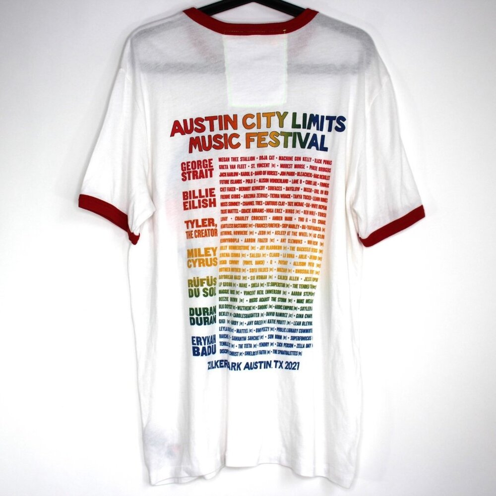 Aviator Nation Mens Large ACL Austin City Limits Music Festival T-Shirt B1079 - Picture 5 of 6